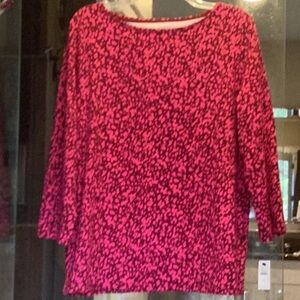 Talbots Long Sleeve Top. NWT